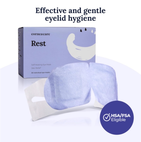 Corneacare Other - Cornea Care REST Self-Heating Eye Masks, Pack of 6 NEW
